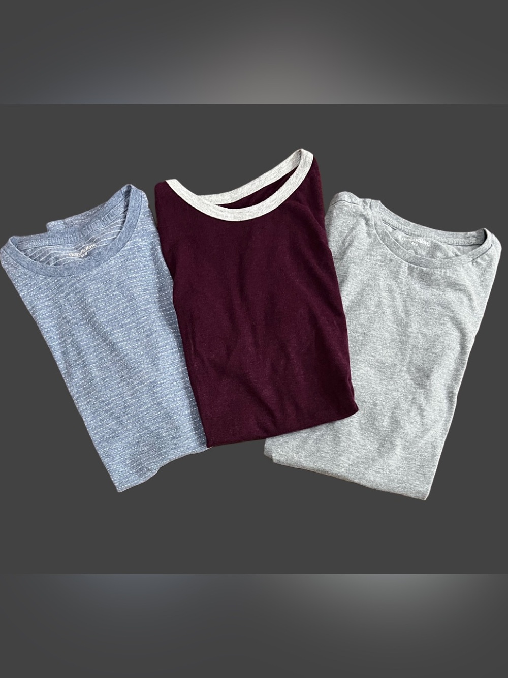 Bundle of 3 EUC men’s Goodfellow T-shirts